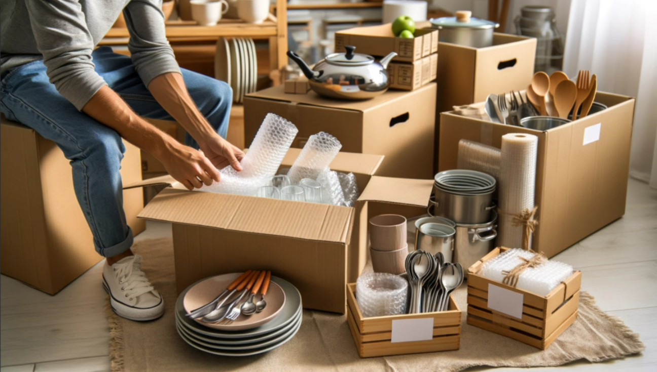 Efficiently Packing and Moving Your Kitchen with Safe Ship Moving Services